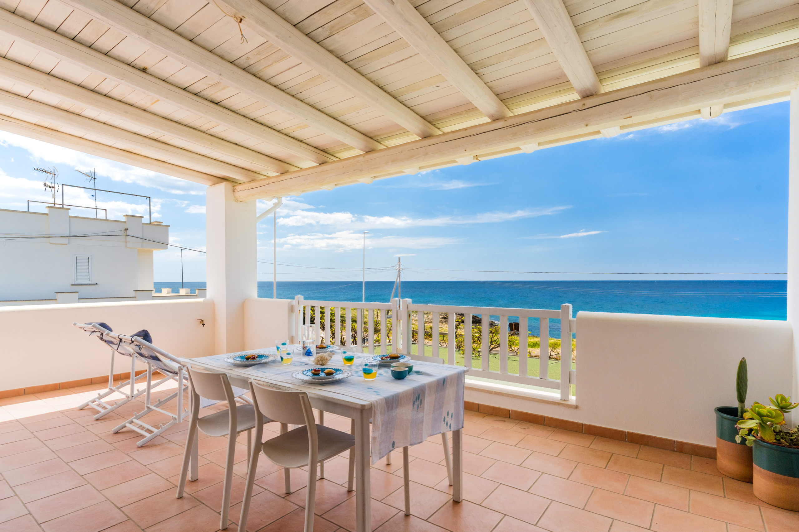 5esterno balcone casa vacanza ugento