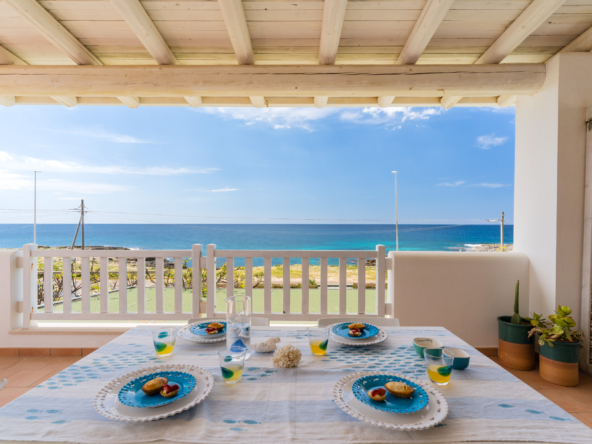 4esterno balcone casa vacanza ugento