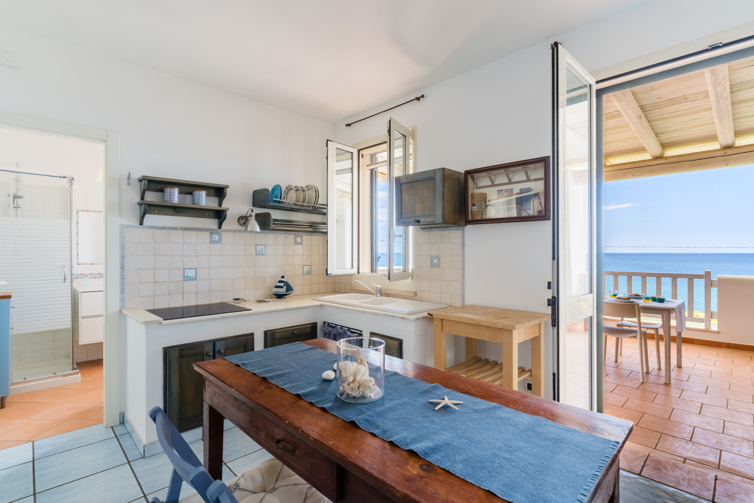 4sala pranzo casa vacanza ugento