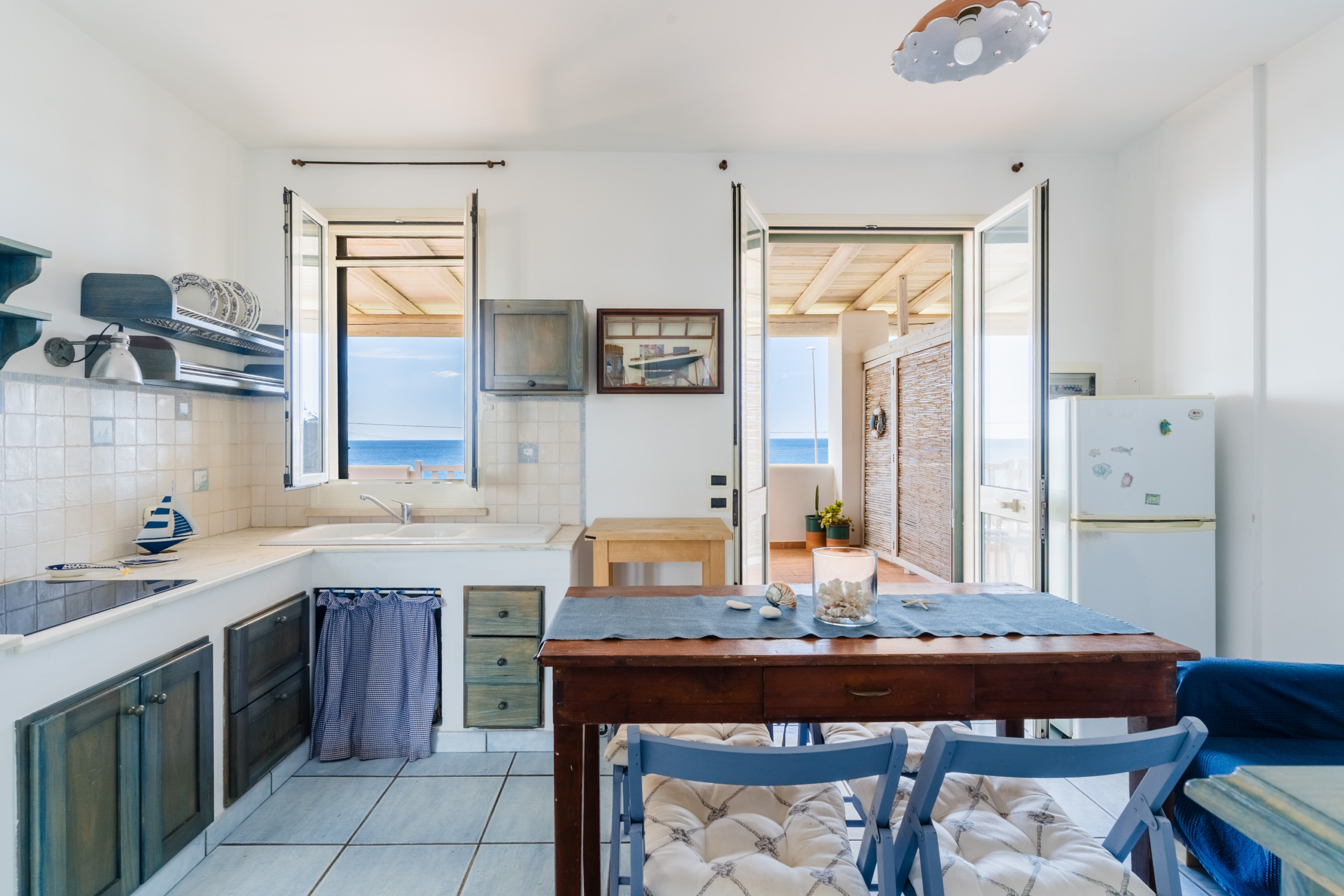 sala pranzo casa vacanza ugento