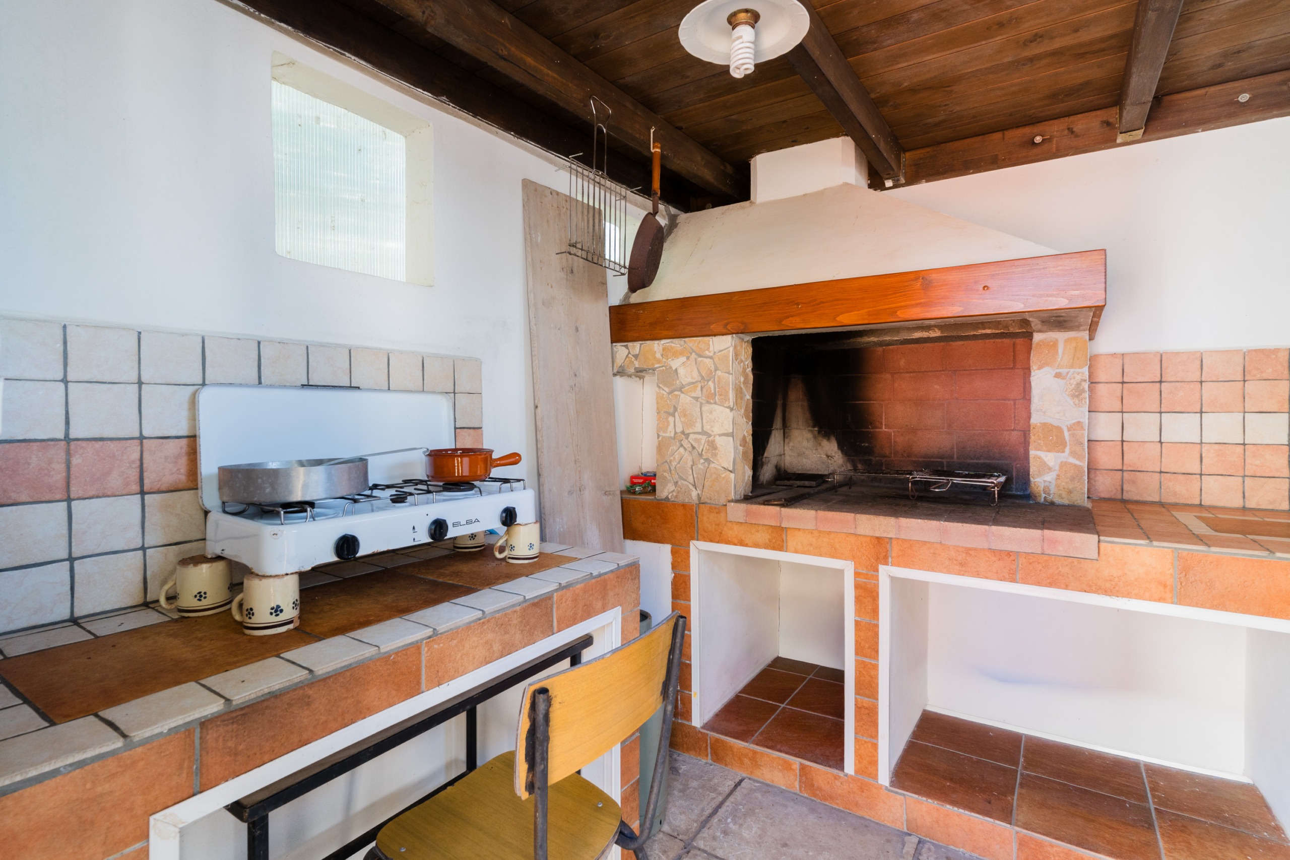 Zona Barbecue Esterna Villa Li Giannelli