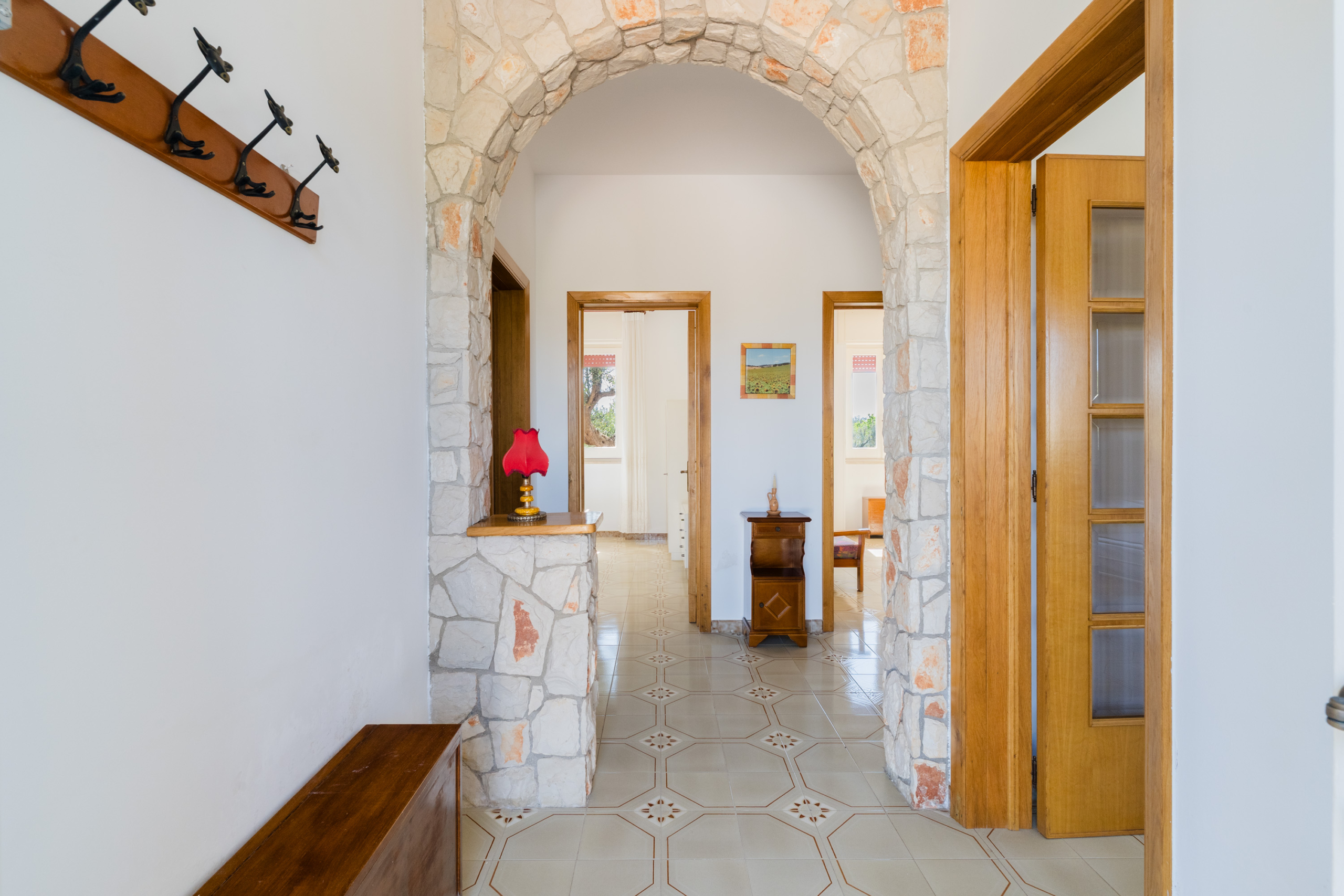 Disimpegno e ingresso Villa Li Giannelli