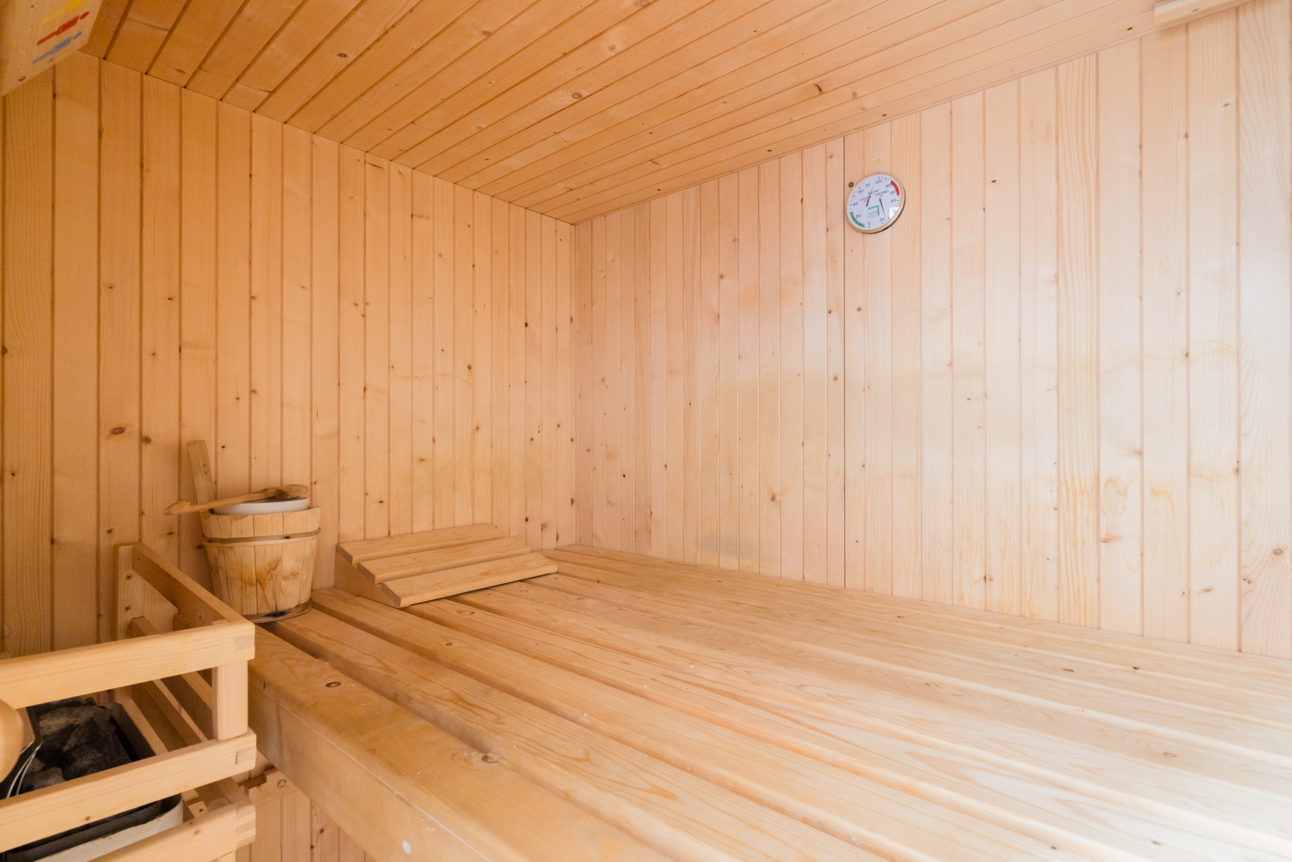sauna attico villa cucci